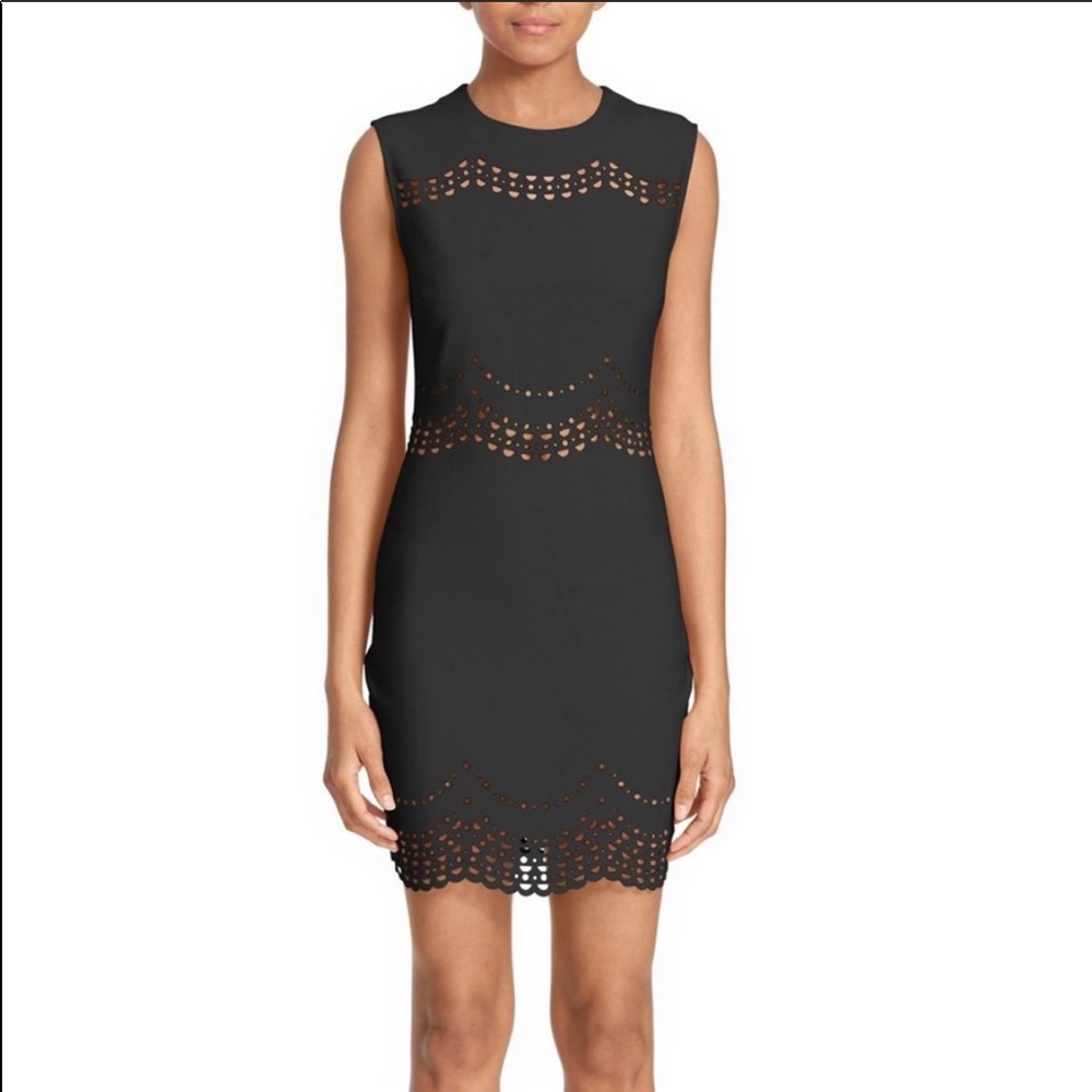 Elizabeth and James Medan cutout sheath dress